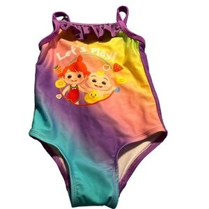 Cocomelon One Piece Swimsuit Size 2T
